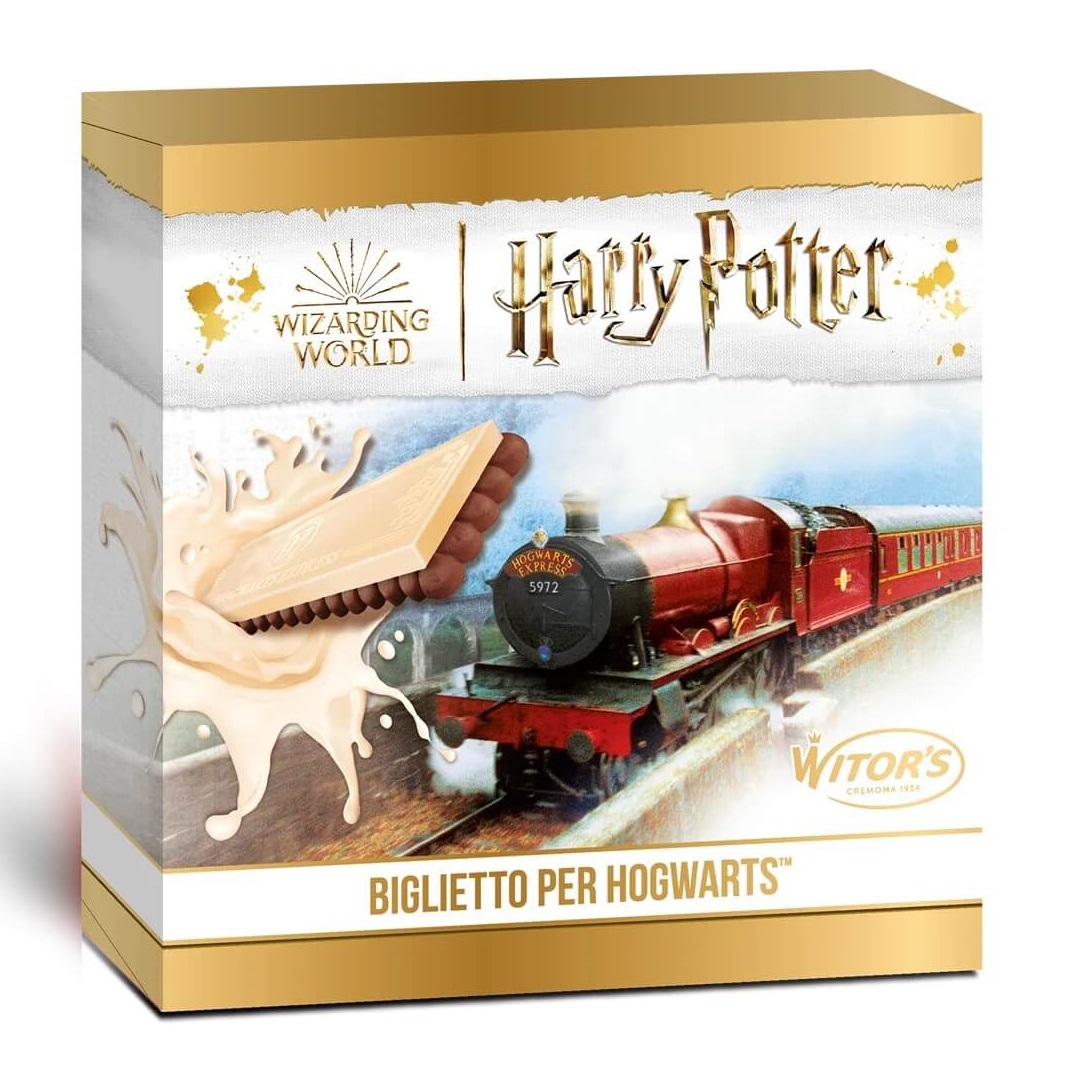 Harry Potter Sušienky - Rokfortský expres, biela čokoláda