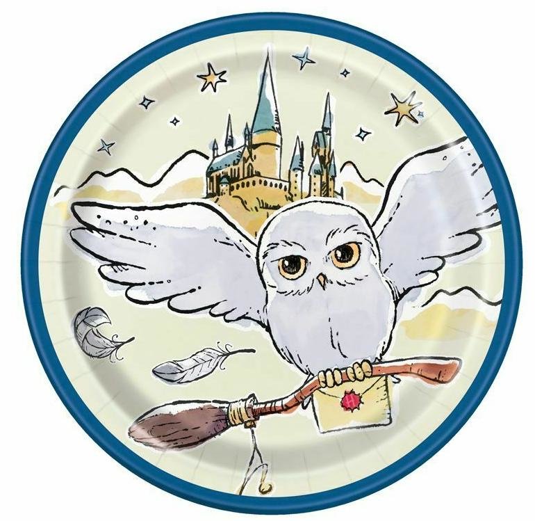 Harry Potter párty riad - papierové taniere
