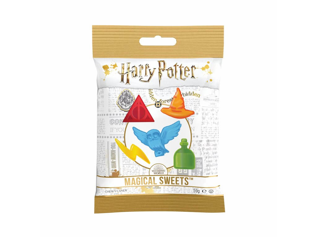 Harry Potter cukríky kúzelné predmety