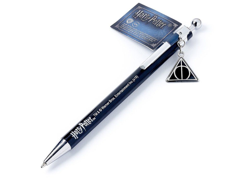 Harry Potter Pero Dary smrti - pero s príveskom symbolu Darov smrti | Svetkuziel.sk