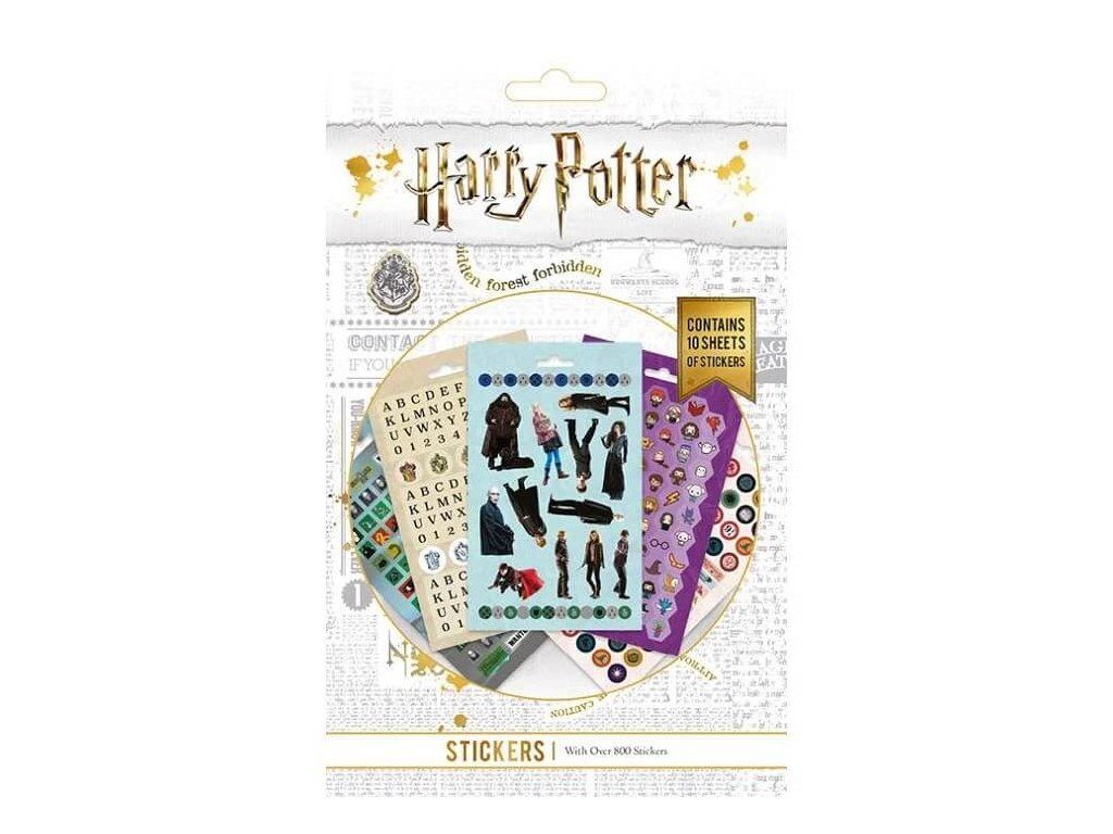 Harry Potter - Kúzelné samolepky 800 ks | Svetkuziel.sk