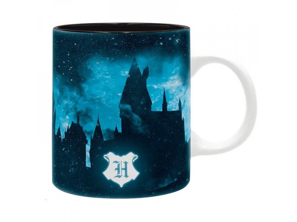 Harry Potter Hrnček Expecto Patronum 380ml čierno-modrý | Svetkuziel.sk