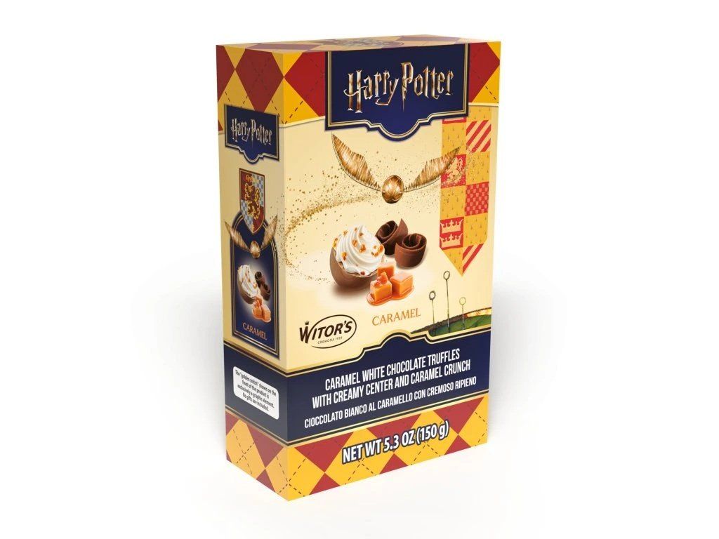 Harry Potter Čokoládové bonbóny Karamelové Zlaté strely - balenie 12 ks | Svetkuziel.sk