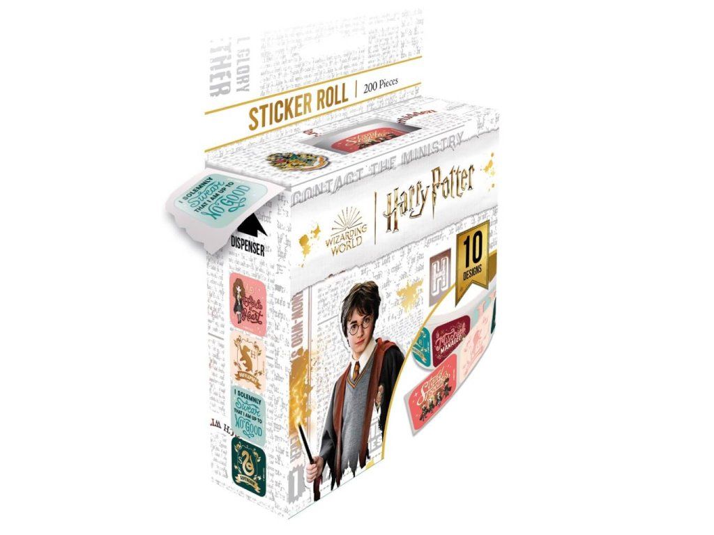 Harry Potter Samolepky - Kúzelný set 200 ks