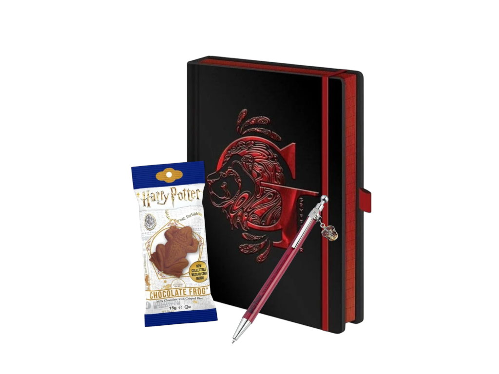 Harry Potter Základný set Chrabromil zápisník pero Čokoládová žaba | Svetkuziel.sk