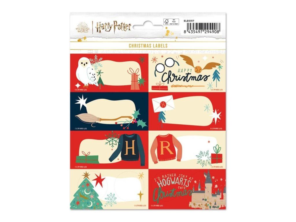 Harry Potter Menovky Vianočné darčeky | Svetkuziel.sk