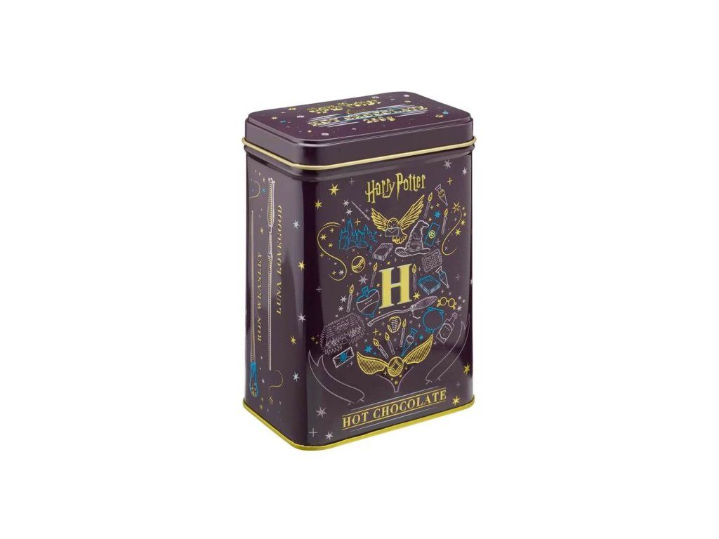 Harry Potter Horúca čokoláda Rokfort - zberateľská kovová dóza s motívmi | Svetkuziel.sk