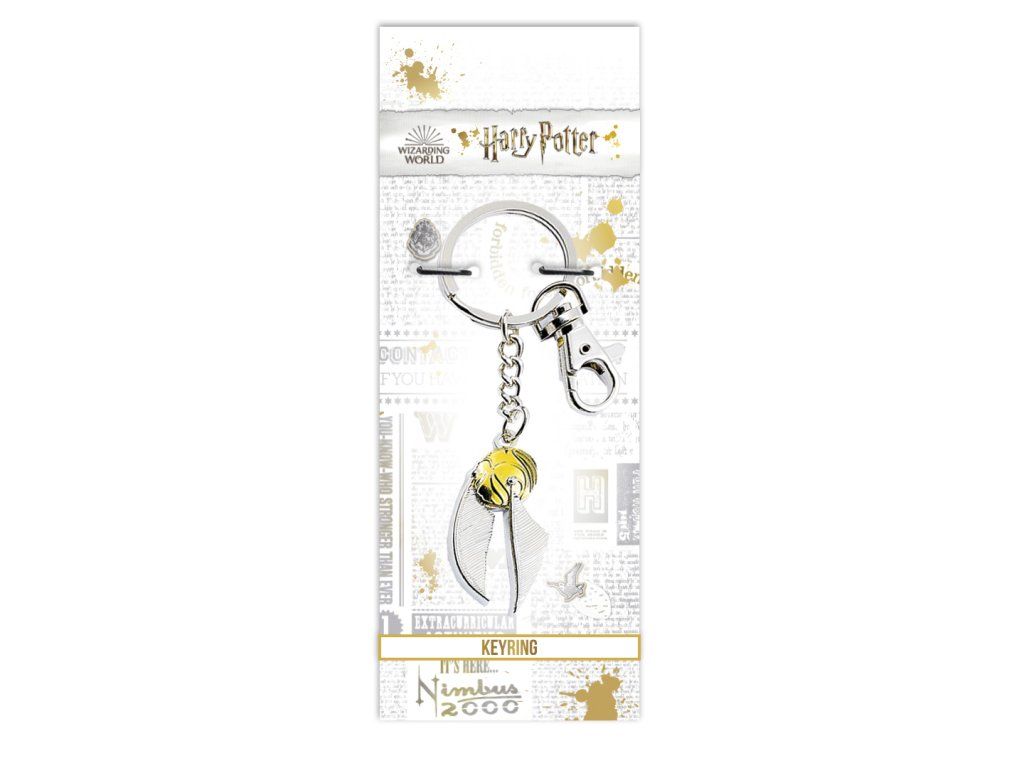Harry Potter Kľúčenka Zlatá strela detail | Svetkuziel.sk