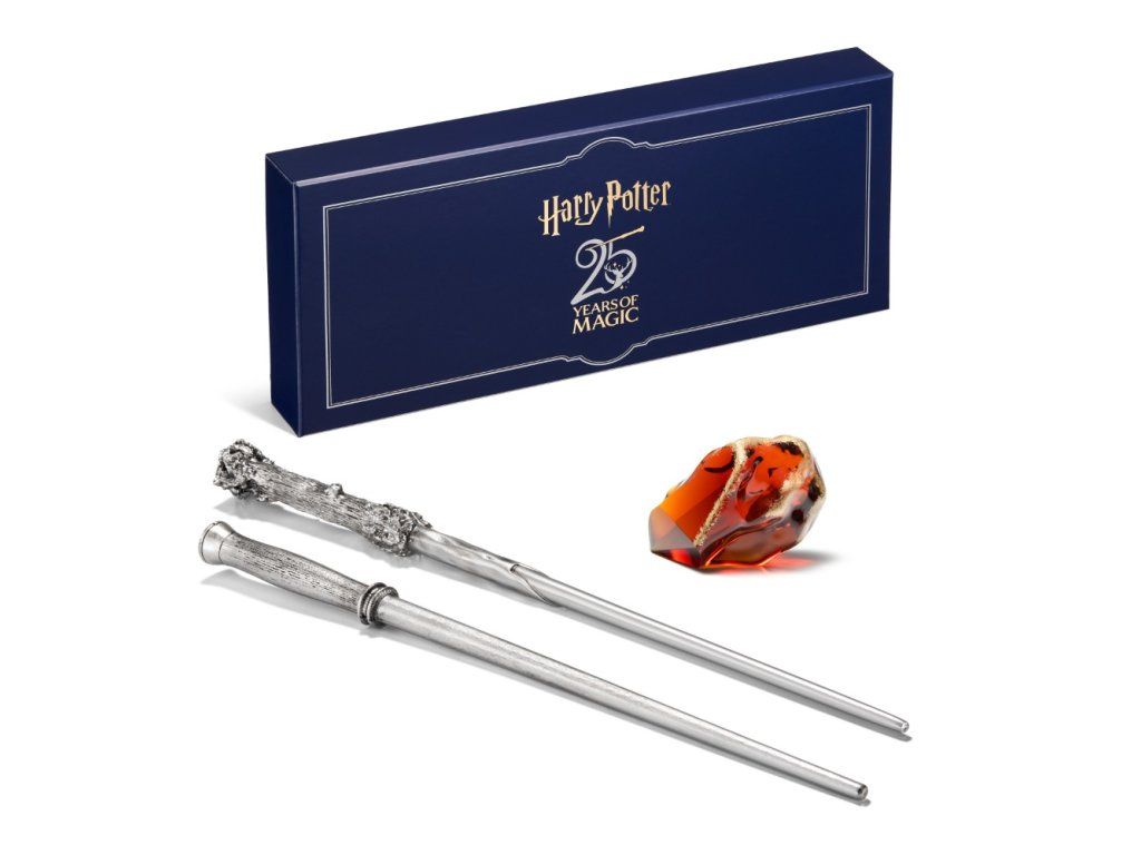 Harry Potter zberateľský prútik v Ollivanderovej krabičke - The Noble Collection filmová replika