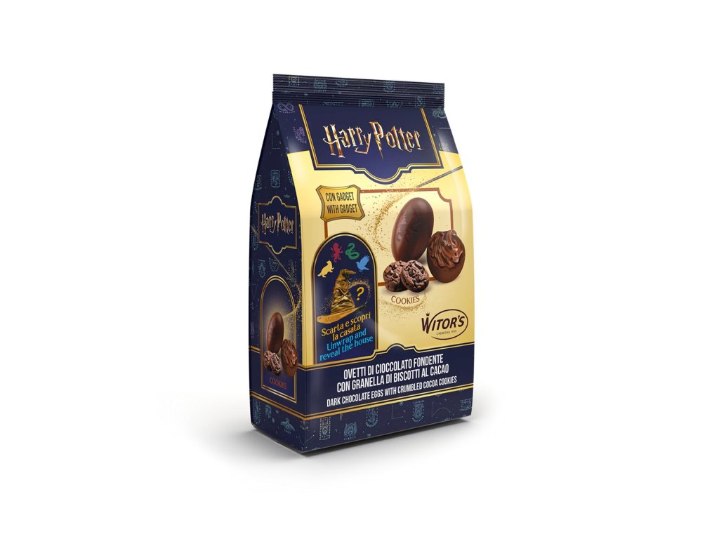 Harry Potter Čokoládová žaba Jelly Belly so zberateľskou 3D kartou – súčasť Veľkonočnej nadílky