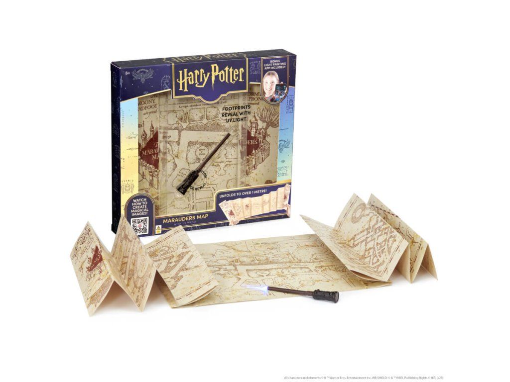 Harry Potter Záškodnícka mapa s prútikom | Svetkuziel.sk
