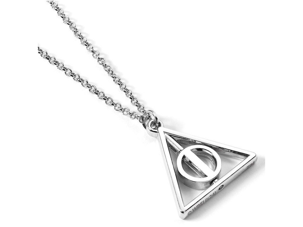 Harry Potter Náhrdelník Dary smrti, otočný | Svetkuziel.sk