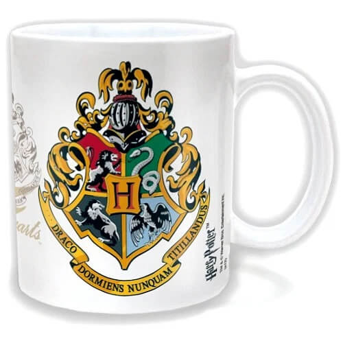 Harry Potter Hrnček Rokfortský erb 325ml biely