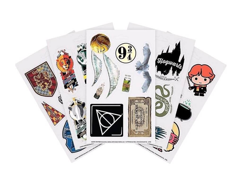 Harry Potter Samolepky - Kúzelné predmety (34 ks) — detail