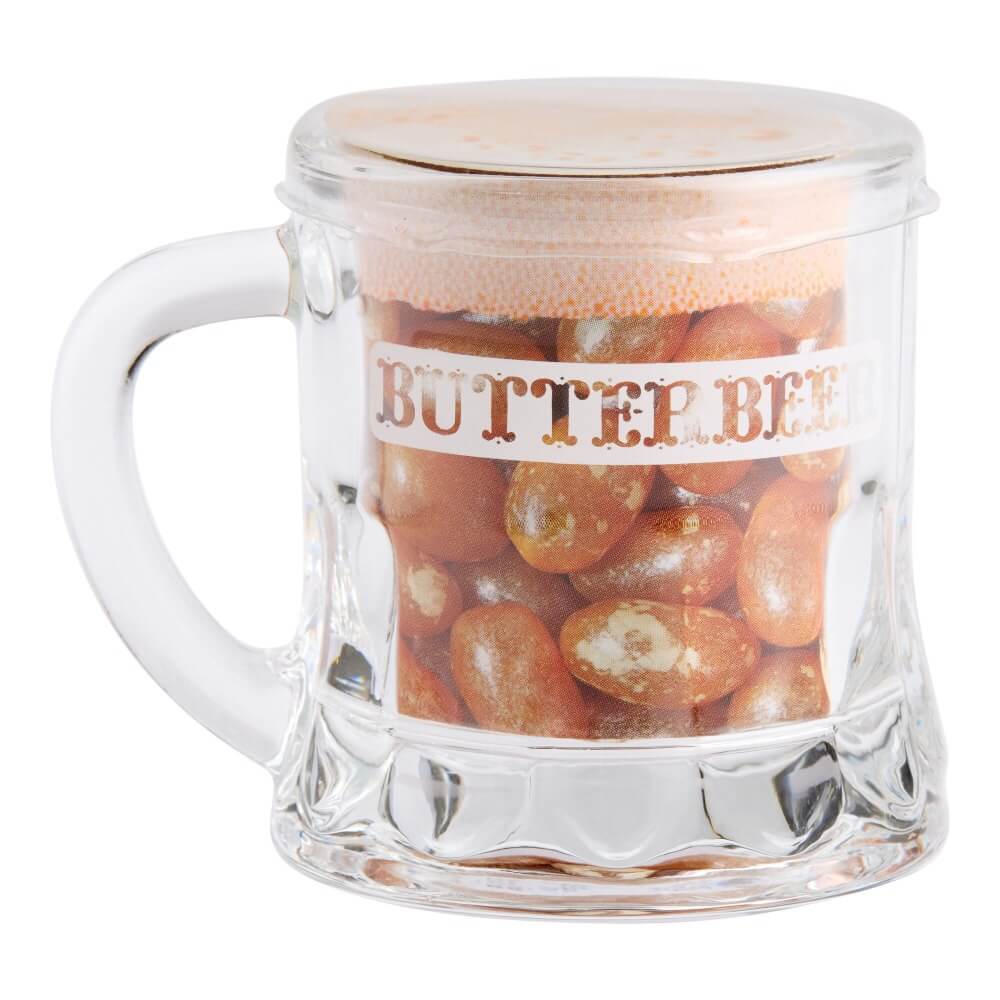 Harry Potter pohár Ďatelinové pivo Mini - sklenený pohár s cukríkmi