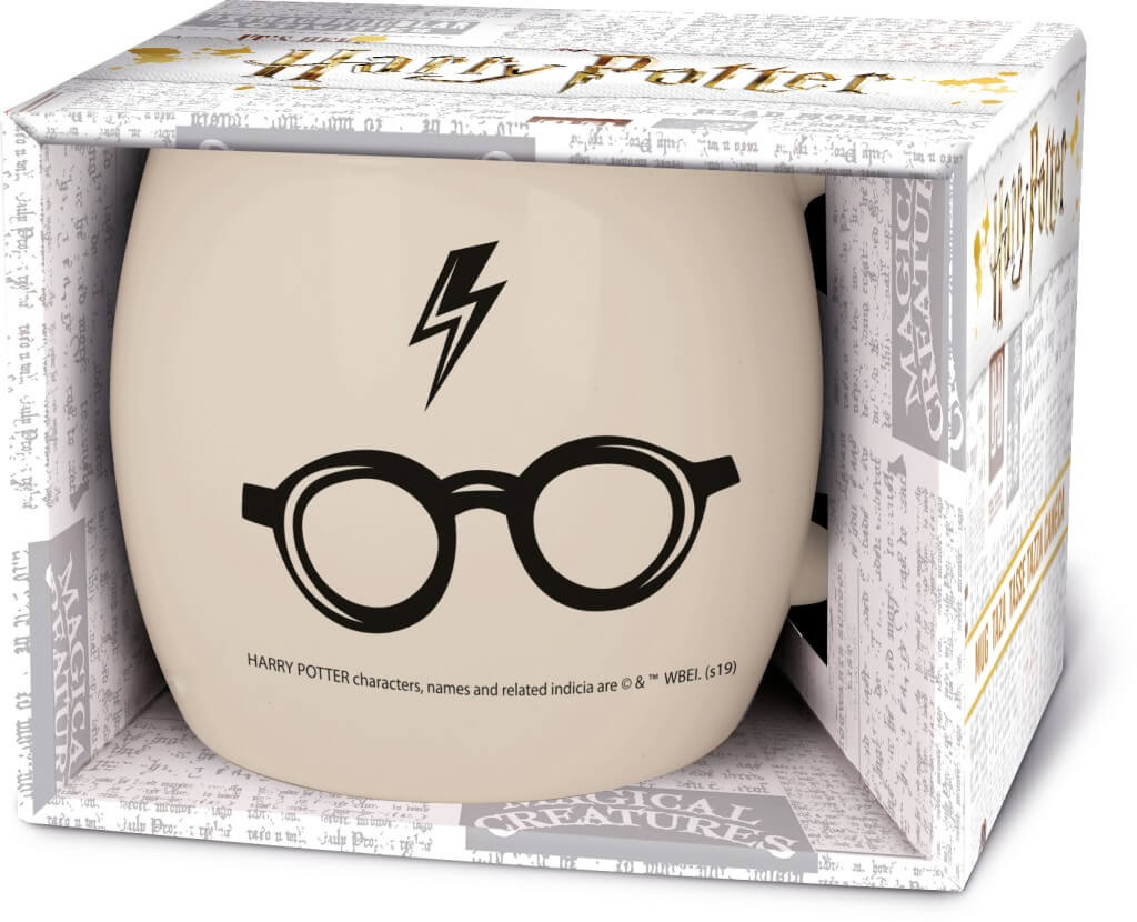 Harry Potter Hrnček Okuliare a blesk 380ml