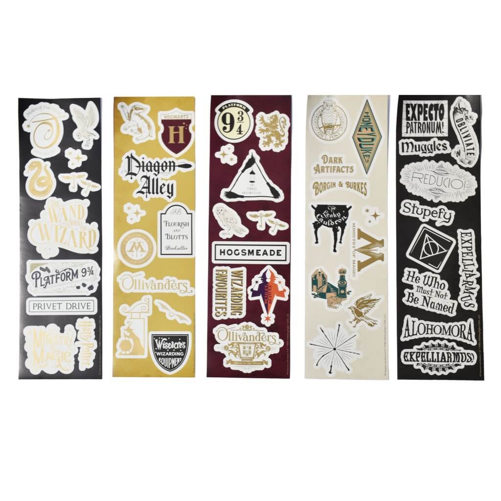 Harry Potter Samolepky - Magické samolepky 50 ks — detail
