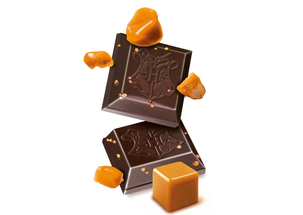 Harry Potter Horká čokoláda s karamelovými kryštálikmi - detail kúskov